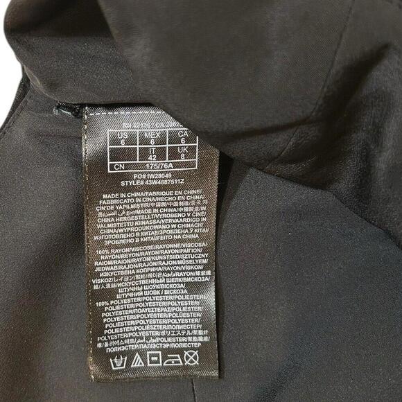 Marciano Guess Women's Chiffon Black Crop Top Size 6 - Picture 5 of 5